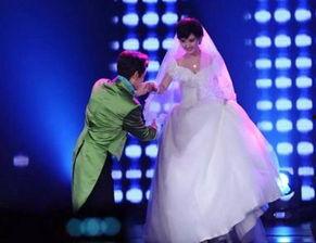 陈翔毛晓彤结婚照片,幸福瞬间定格